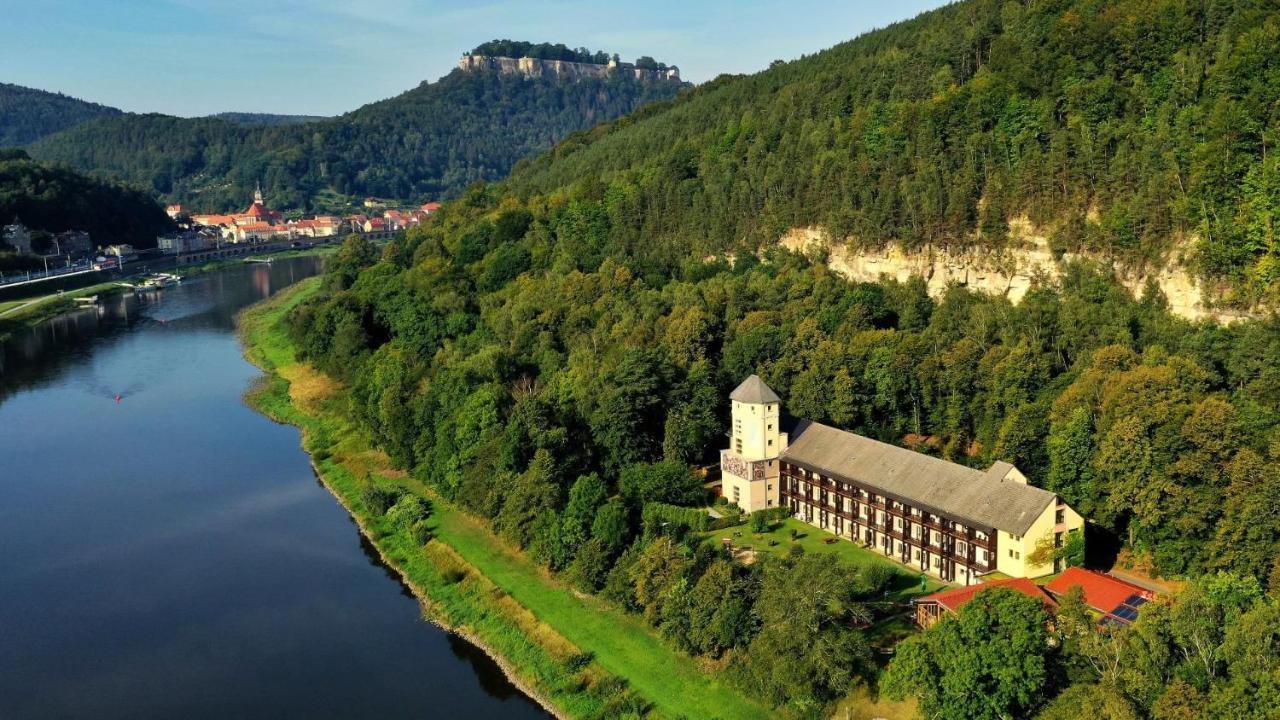 Aktiv-Hotel Stock & Stein Konigstein an der Elbe Luaran gambar